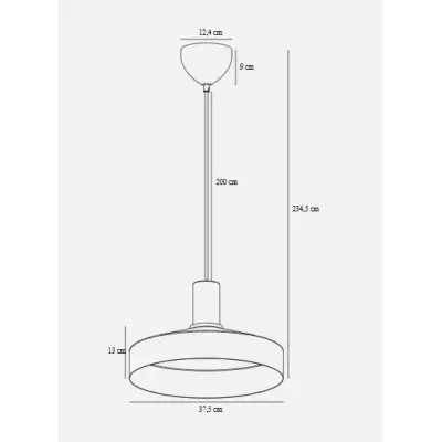 Nordlux Elvas Cork Visilica Prašnjasto Zelena